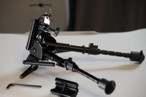 Сошки БУРГАЙ качающиеся распаковка (для воздушки Байкал МР-61С)