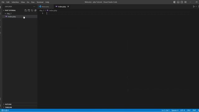 Creating Our First PHP Website | PHP Tutorial #1