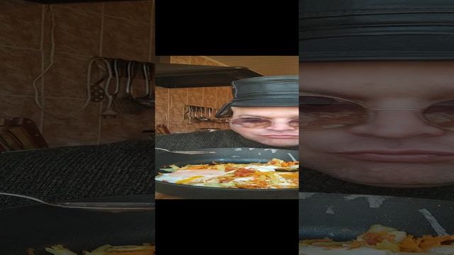 ОБЖОР яичница с капустой/перекус/обед/мукбанг/мокпанроссия/еданакамеру