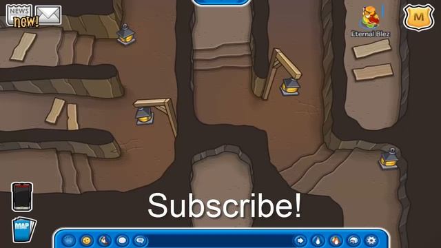 Club Penguin - The Cave Maze Guide 2015 смотреть онлайн