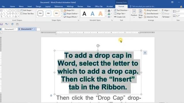 How to Use, Create and Format WordArt Text in Microsoft Word 2016 смотреть онлайн
