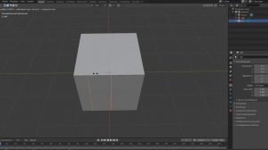 Создаём и перемещаем рёбра (режем объект петлёй) в блендер 2.83
