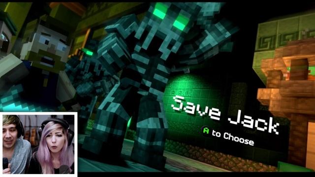 Minecraft: Story Mode | Season 2 | Episode 1 "Hero In Residence" (Trailer Reaction) смотреть онлайн