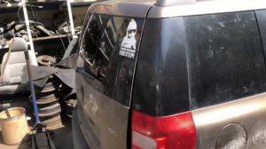 В разборе Skoda Yeti 2013 год