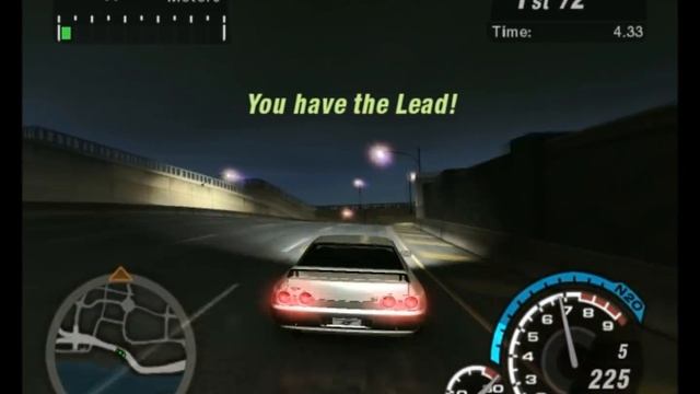 NFSU2 - 900 HP Nissan Skyline GT-R (R32) смотреть онлайн