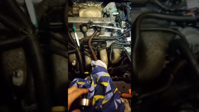 Замена обводного ролика Mazda CX7 смотреть онлайн