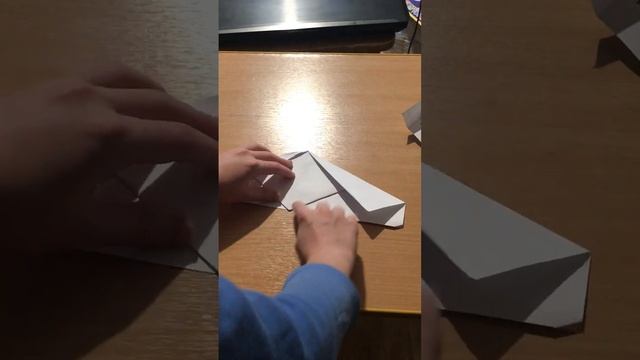 Как сделать самолёт-орёл из бумаги который хорошо летает смотреть онлайн