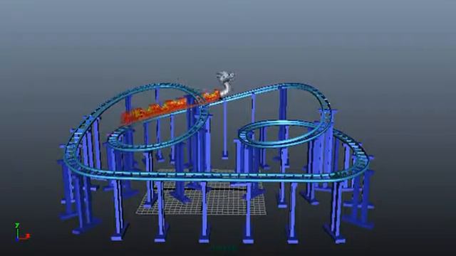 3 d анимация Аттракцион Дракон Купить смотреть онлайн