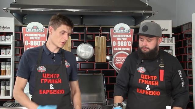 Грилованные персики с творожным кремом и медово-лаймовой заправкой смотреть онлайн