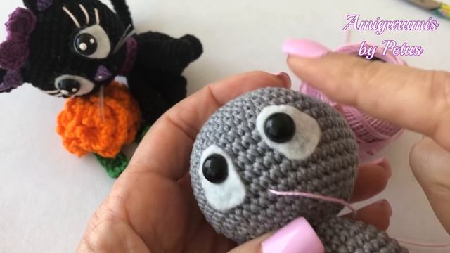 Gato en crochet, amigurumis by Petus смотреть онлайн