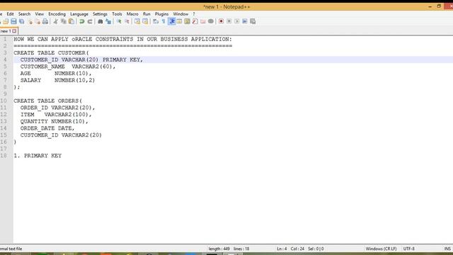 All Oracle SQL Constraints in details | Integrity Constraints in DBMS | SQL - Constraints  Part - 2