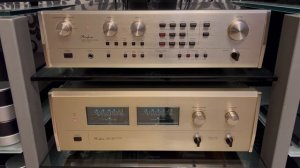 Accuphase C-230 + P-260 (предварительный усилитель и усилитель мощности) 4-ое видео