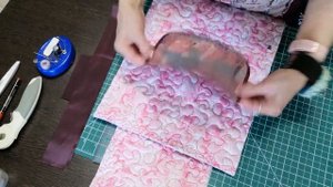 Сумка "Почтальон" в технике "Пицца". Как это делаю я.