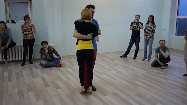 Joao Rocha и Оксана Трясцына. Семинар. Кизомба 2013 (Пермь) смотреть онлайн