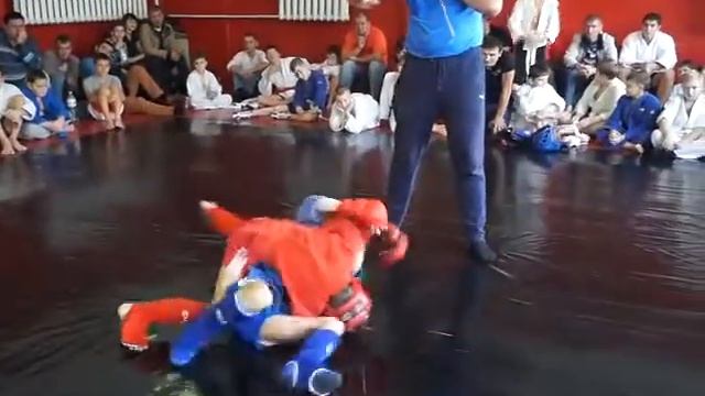 Белянский Алексей боевое самбо г.Краснодар 22.11.15 смотреть онлайн