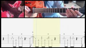 Rythmique BLUES SHUFFLE guitare fort SIMPLE mais efficace / Tuto  + Tablature