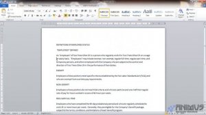 Microsoft Office Word урок 9 начинаем форматировать