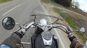 Honda Shadow VT 750 Aero.Открыл сезон.