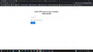 Login with OTP in Django | Implement Login with OTP functionality Django | Django Project  | Part-2