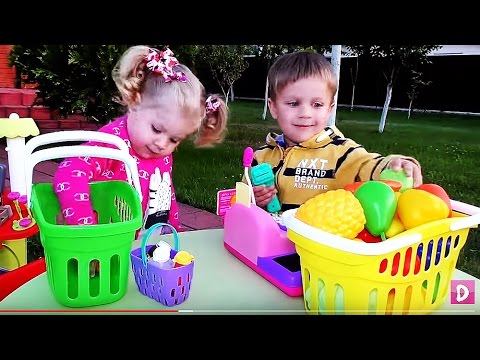 ✿ Играем в Магазин СУПЕРМАРКЕТ Магазин Мороженого Игры для Детей McDonalds серии подряд play store