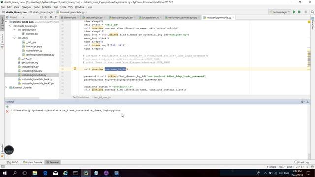 Python Selenium Appium Android