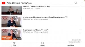 Дайджест канала “Yulia Shivakari - Tantra Yoga“. Обзор за Февраль 2022!