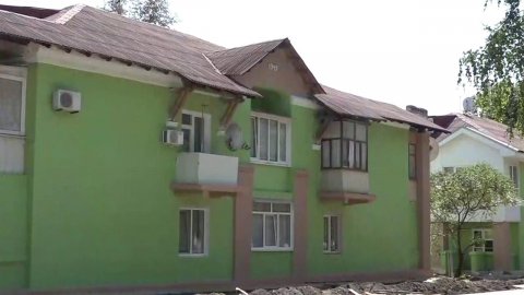 Недалеко от Донецка строители из Нижегородской области восстанавливают город Харцызск
