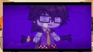 || Past Afton's React To Their Future || William Afton || P4 || My Au || By : Me ||