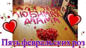 Пять февральских роз