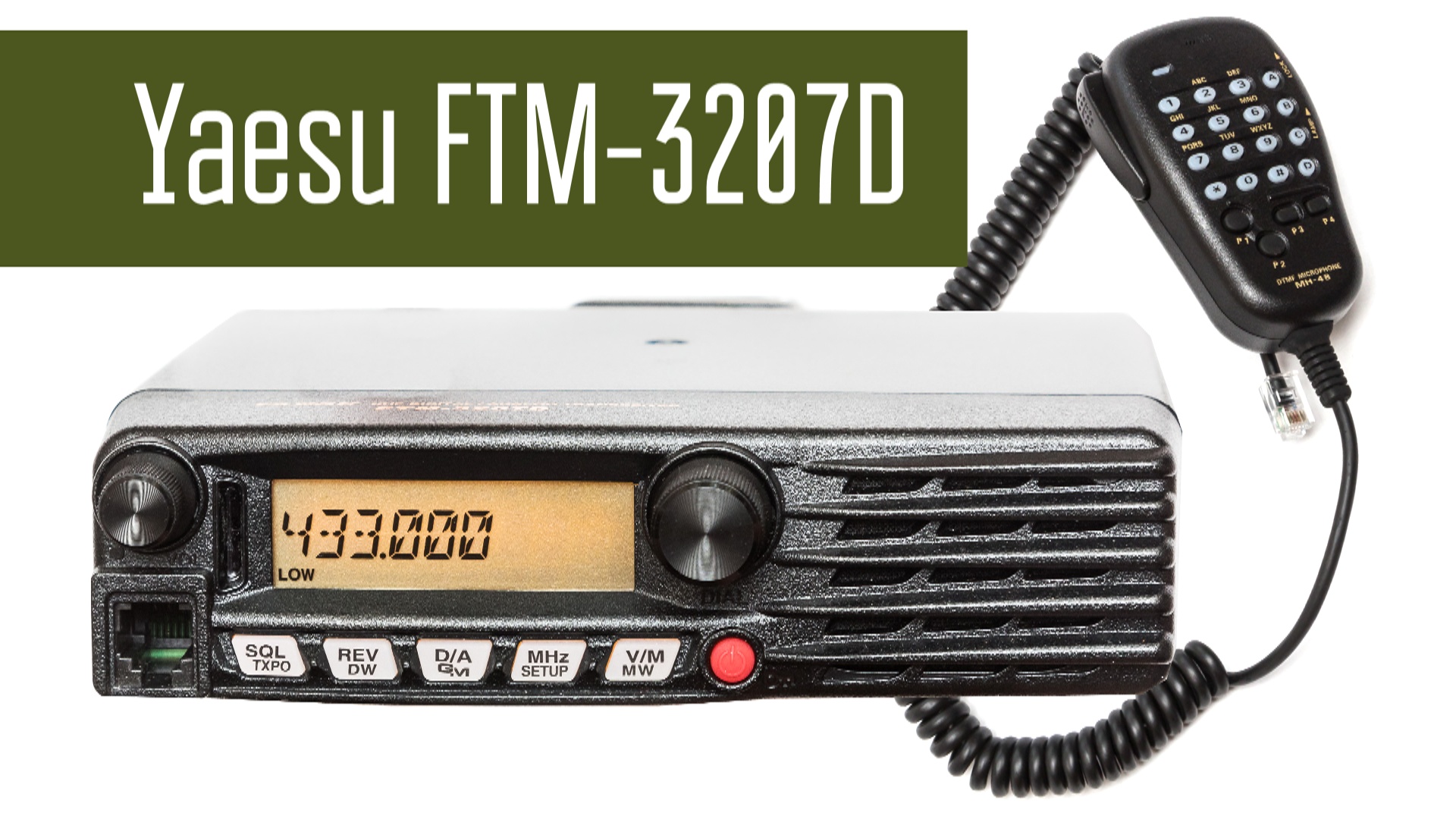 Yaesu FTM-3207D - Digital & analog UHF radio. Вскрытие, измерение мощности, радиосвязь.