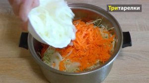Салат из свежей капусты с морковью и болгарским перцем