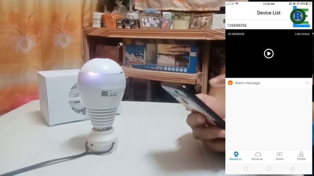 How to set up v380 cctv bulb