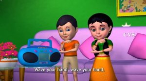 Clap Your Hands - 3D Animation English Nursery rhyme for children with Lyrics