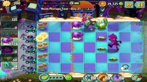 Plants vs Zombies 2: Neon Mixtape Tour - Day 21 Walkthrough