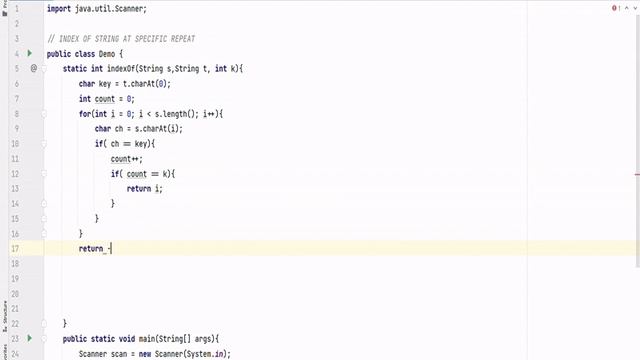 INDEX OF (STRING,CHAR & INT) METHOD IN STRING | JAVA PROGRAMMING | NO SOUND | COPY CODE