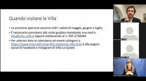 Il colore nei minerali e nelle opere d'arte di Villa La Quiete