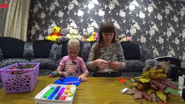 Рубрика Сделай с Милашкой Осенняя поделка Делаем паучка смотреть онлайн