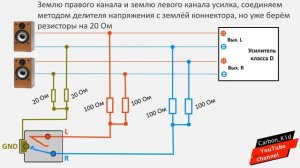 Выход на наушники для PAM8403