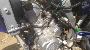 Yamaha YZ250F с мотором от китайца