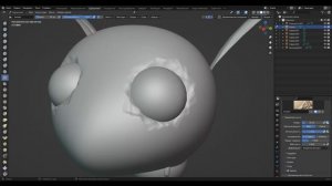 Пчела в Blender 3D || Скульптинг #2