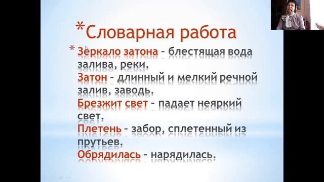 Урок чтения в специальной (коррекционной) школе