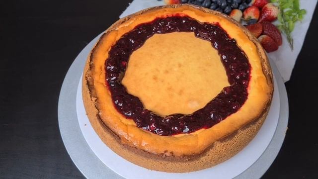 Творожный Чизкейк в Духовке и его Декор. Cottage Cheesecake In The Oven.