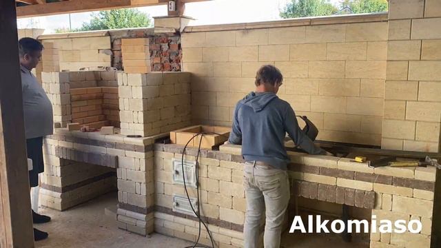 ПОСТРОИТЬ МАНГАЛ как, из чего, за сколько, можно построить, зону отдыха, печной комплекс #мангал смотреть онлайн