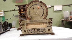 самодельные верньер и шкала , работа приёмника   видео № 5