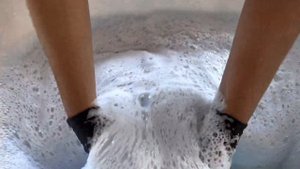 ASMR New Sponges with Soap (Liquid and Powder) and Sapolio???Esponjas Sabão (Liq. e Pó) e Sapólio