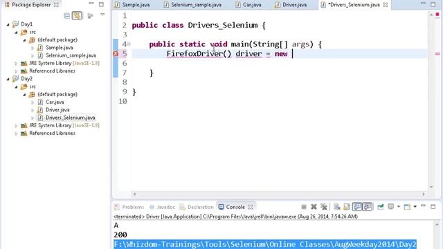 Selenium WebDriver Tutorial Part 2