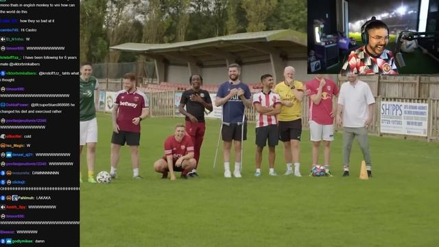 CASTRO REACTS TO THE BEST SIDEMEN FOOTBALL PLAYER!