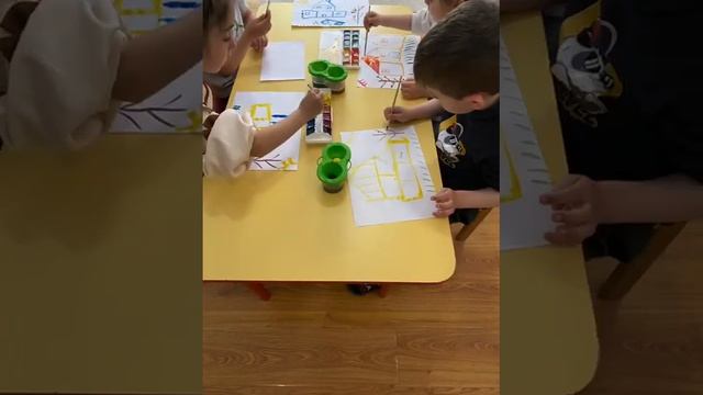 Занятие рисования на тему "Сказочный домик- Теремок" провела в 4 группе Магомедова Зульфия смотреть онлайн