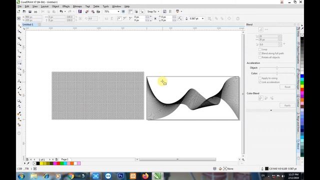 Cara Buat Background Abstract Blend Shape dengan Coreldraw смотреть онлайн