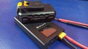 Быстрый ремонт аккумулятора шуруповерта с помощью контактной сварки SEQURE SQ-SW2